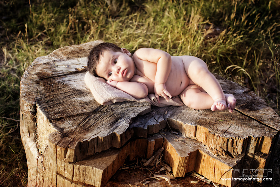 Fotos en exteriores de familia.