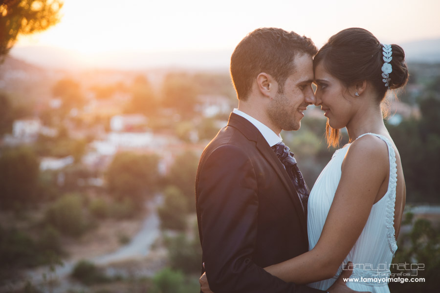 Boda en la masia Les Casotes de Aarón y María.