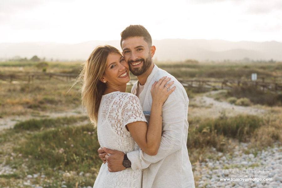 Preboda en la playa de Castellón de Alba y Miguel