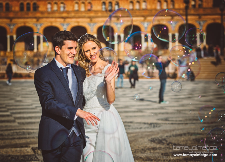 Postboda en Sevilla de Paloma y Cristian