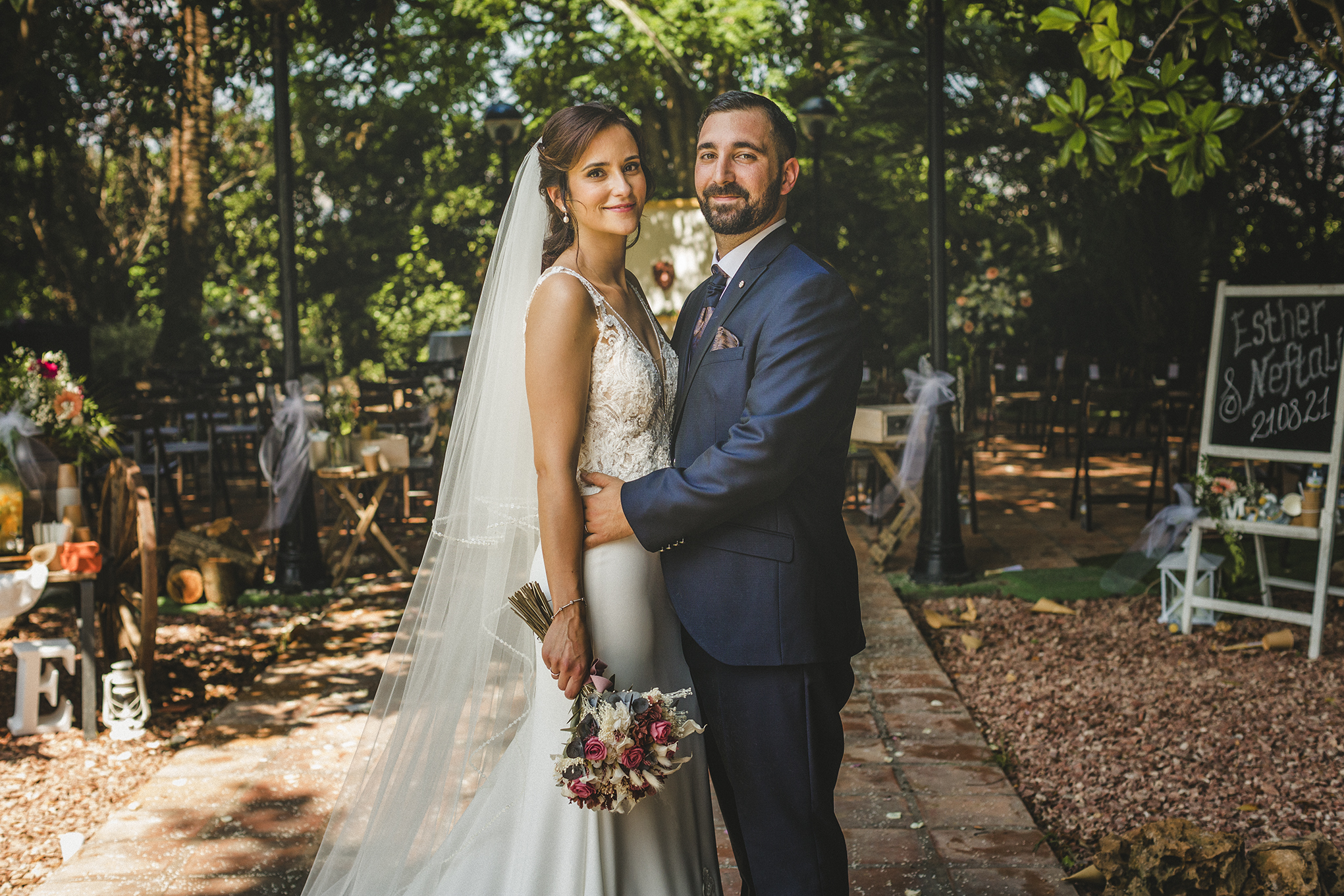 Boda en los salones Lledó Encant de Esther y Neftalí.